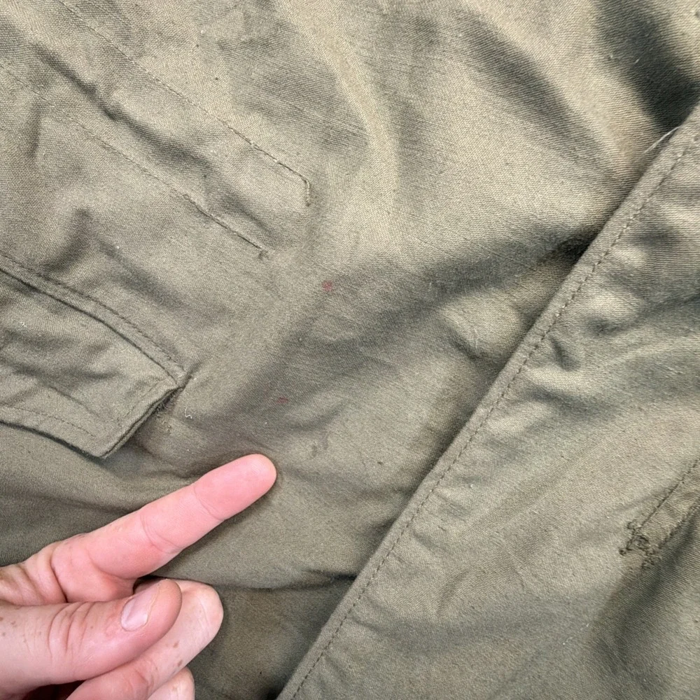 Alpha Industries M65 Field Jacket Olive Mens Large Cold Weather USA 70s 80s